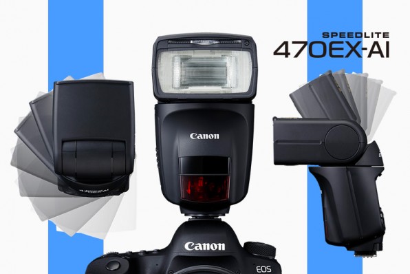 Đèn flash máy ảnh mới của Canon tự tìm hướng chụp tốt nhất